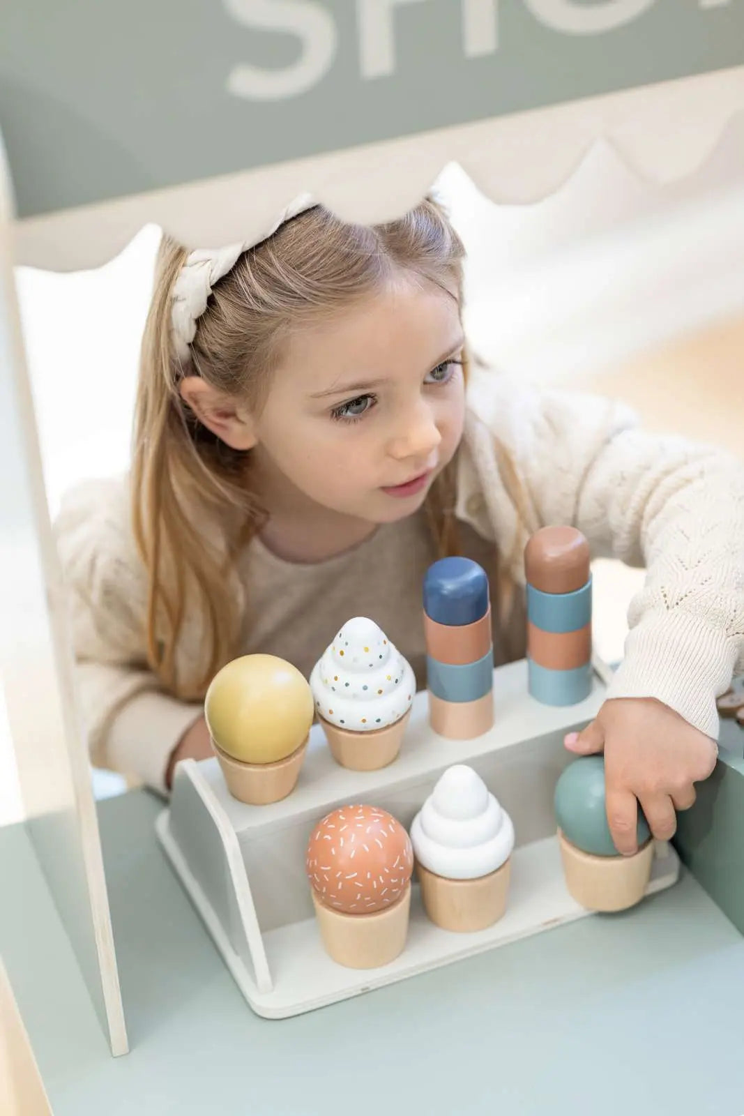 Ice Cream Set, 22 pcs, Handpainted PLAY ACTIVE flexa-com.myshopify.com