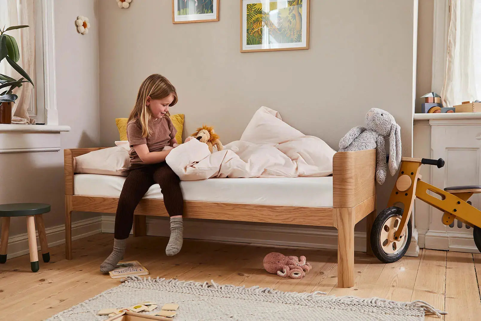 Junior Bed Linen, 100x140 cm, Rose TEXTILE ACTIVE flexa-com.myshopify.com