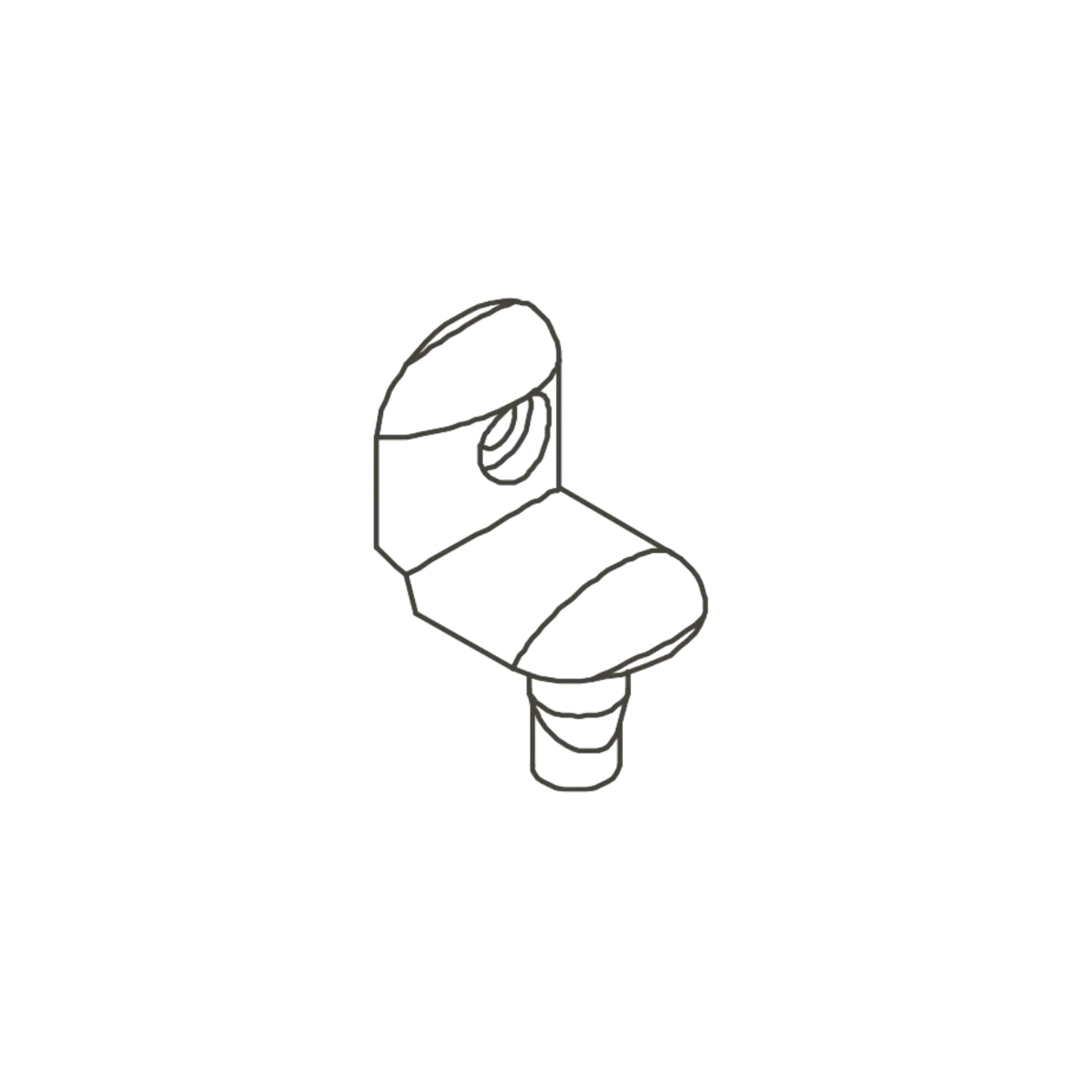 L Shaped Plastic Part 4091-030 SPAREPARTS ACTIVE flexa-com.myshopify.com