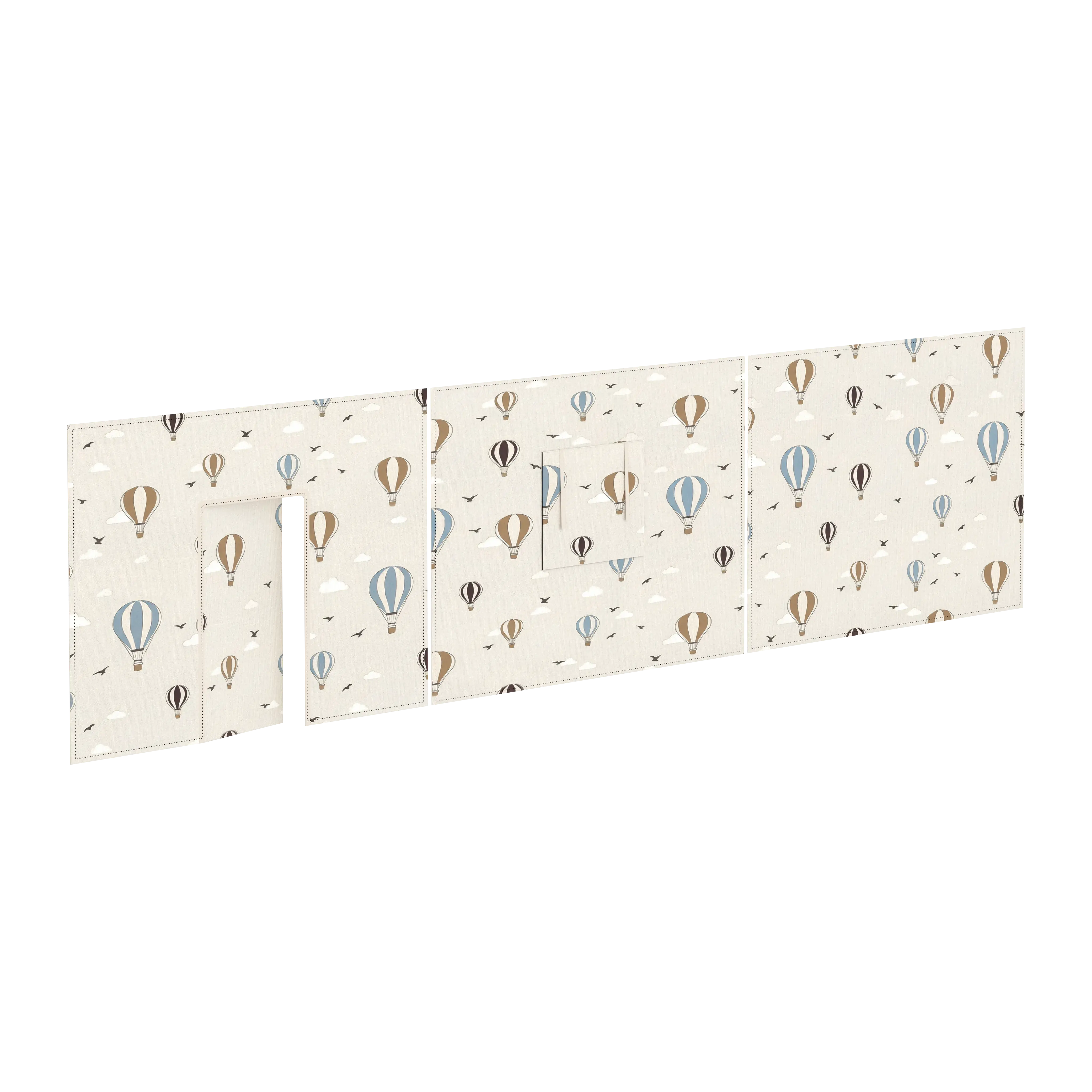 Play Curtain for Beds, Hot Air Balloons FLEXA TEXTILE play-curtain-for-beds-hot-air-balloons   _badge_new_in flexa-com.myshopify.com
