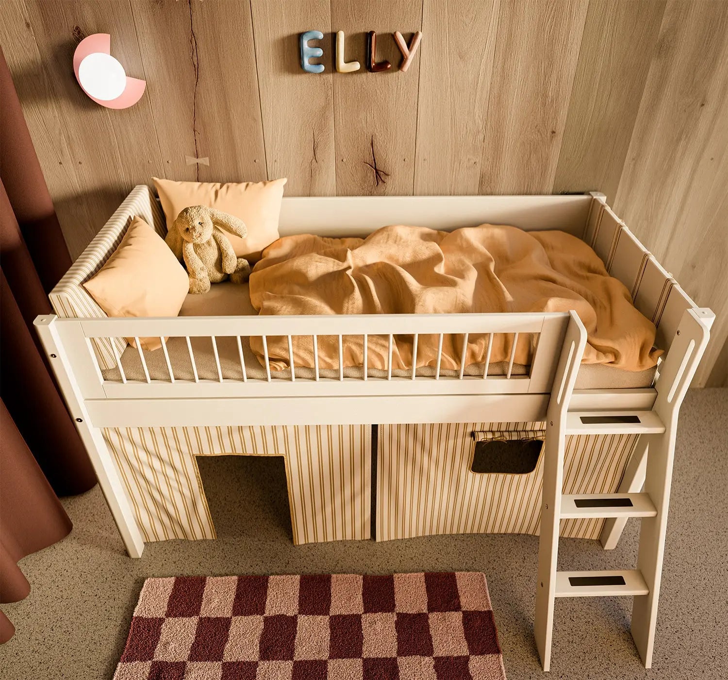 Play Curtain for Beds, Stripes TEXTILE _badge_new_in flexa-com.myshopify.com