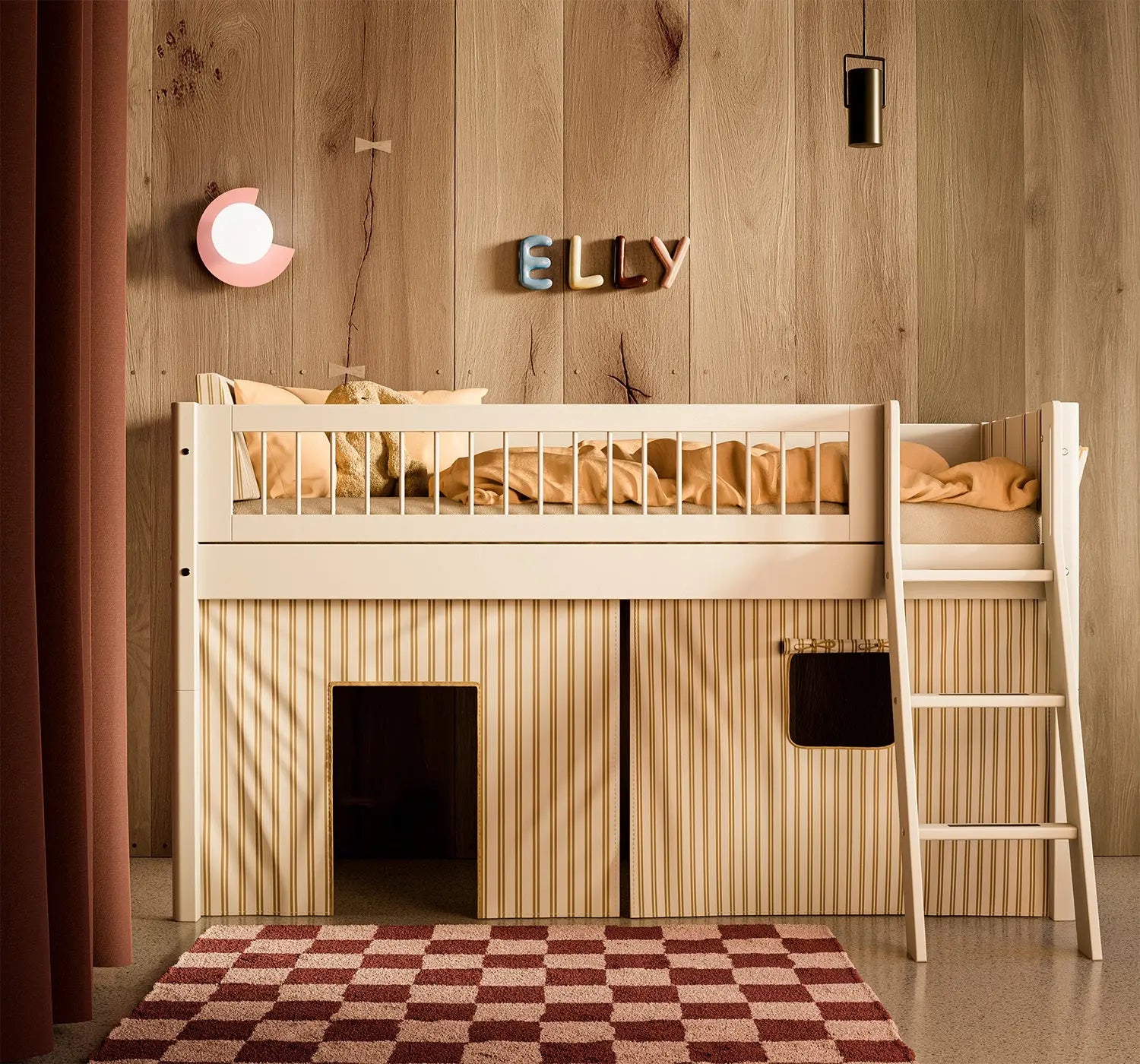 Play Curtain for Beds, Stripes TEXTILE _badge_new_in flexa-com.myshopify.com