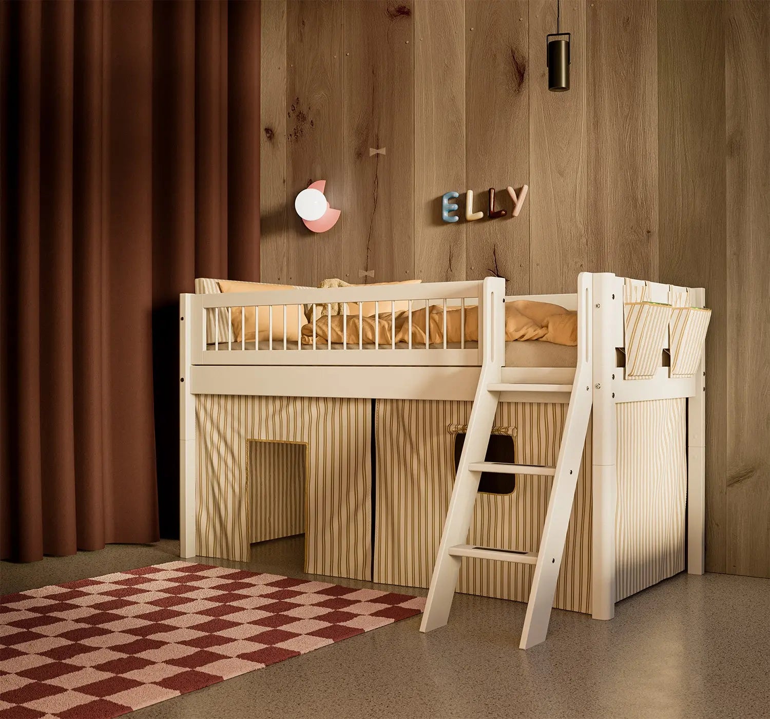 Play Curtain for Beds, Stripes TEXTILE _badge_new_in flexa-com.myshopify.com