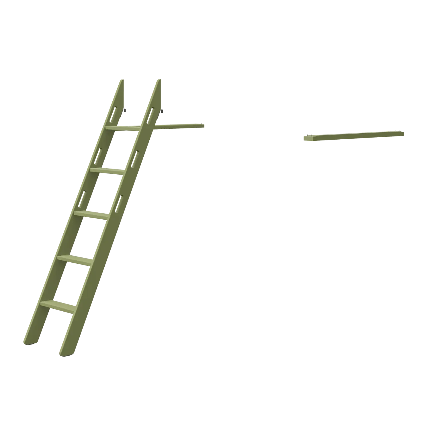 Popsicle - Slanting ladder for high Bed FLEXA LADDER slanting-ladder-for-high-bed-kiwi   _badge_last_chance flexa-com.myshopify.com
