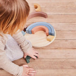 Rainbow Puzzle, 16 pcs, Handpainted PLAY ACTIVE flexa-com.myshopify.com