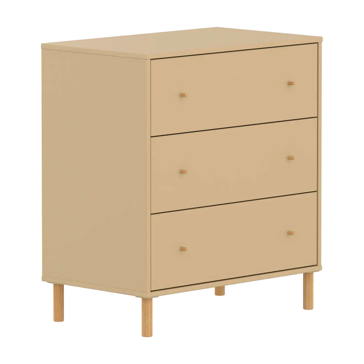 SAGA Chest, 3 drawer, Sand CHEST ACTIVE flexa-com.myshopify.com