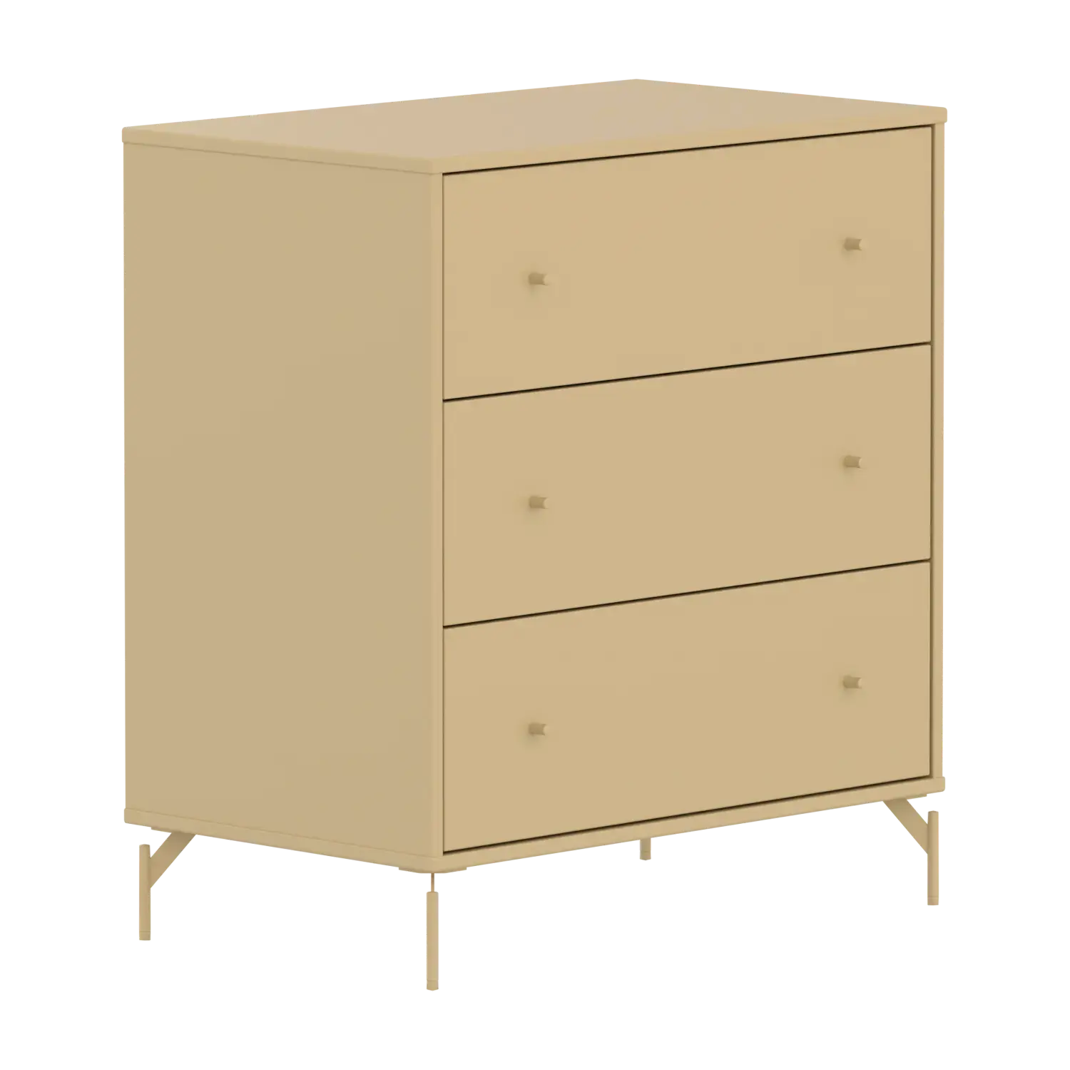 SAGA Chest, 3 drawer, Sand CHEST ACTIVE flexa-com.myshopify.com