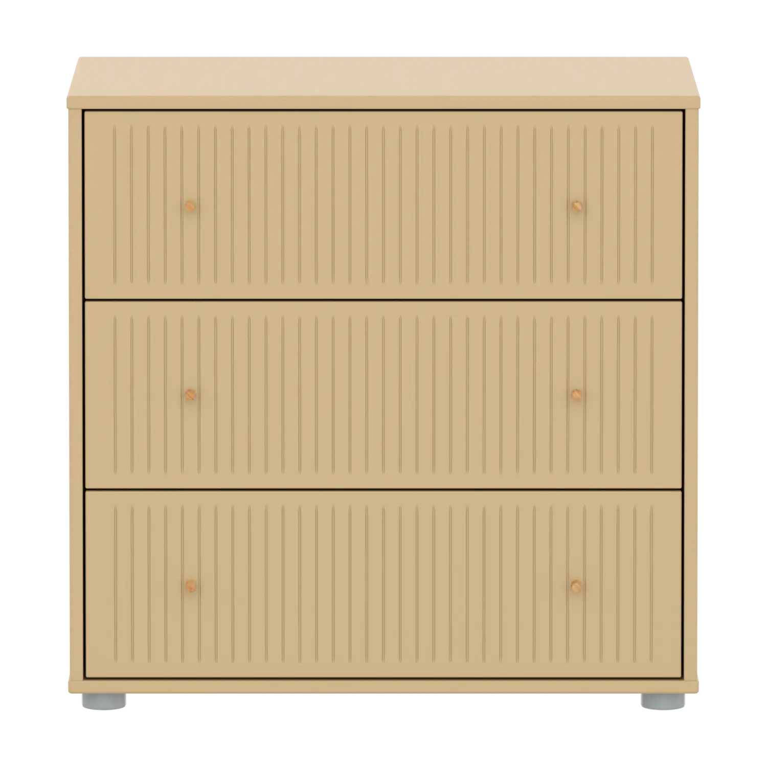 SAGA Chest, 3 drawer, Sand with Grooves CHEST ACTIVE flexa-com.myshopify.com