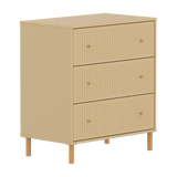 SAGA Chest, 3 drawer, Sand with Grooves CHEST ACTIVE flexa-com.myshopify.com