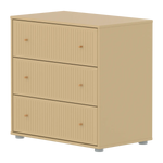 SAGA Chest, 3 drawer, Sand with Grooves CHEST ACTIVE flexa-com.myshopify.com
