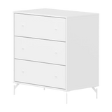 SAGA Chest, 3 drawer, White CHEST ACTIVE flexa-com.myshopify.com
