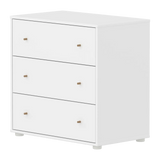 SAGA Chest, 3 drawer, White CHEST ACTIVE flexa-com.myshopify.com