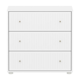 SAGA Chest, 3 drawer, White with Grooves CHEST ACTIVE flexa-com.myshopify.com