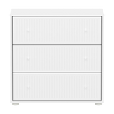 SAGA Chest, 3 drawer, White with Grooves CHEST ACTIVE flexa-com.myshopify.com
