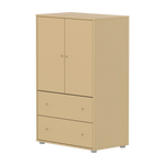 SAGA Cupboard, 2 door & 2 drawer, Sand CUPBOARD ACTIVE flexa-com.myshopify.com