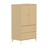 SAGA Cupboard, 2 door & 2 drawer, Sand CUPBOARD ACTIVE flexa-com.myshopify.com