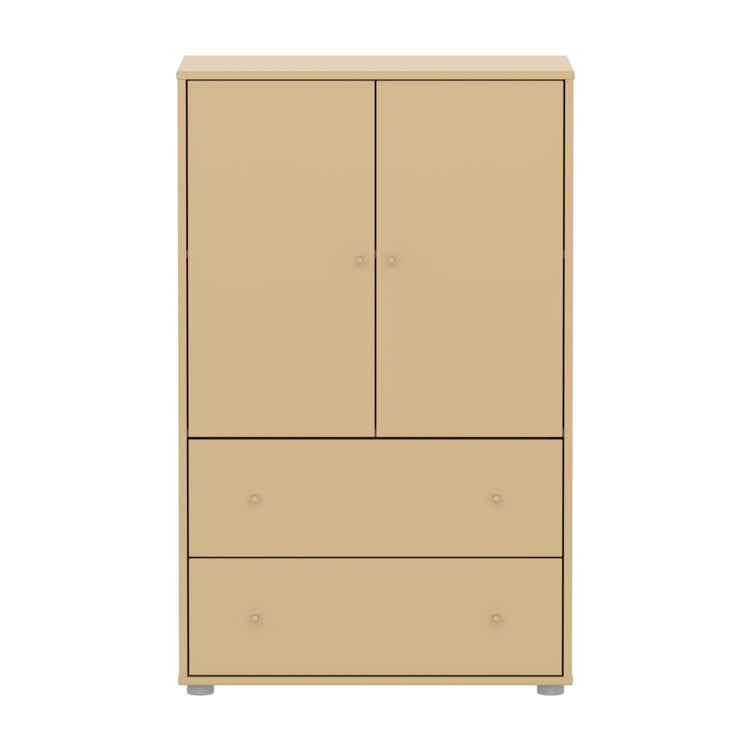 SAGA Cupboard, 2 door & 2 drawer, Sand CUPBOARD ACTIVE flexa-com.myshopify.com