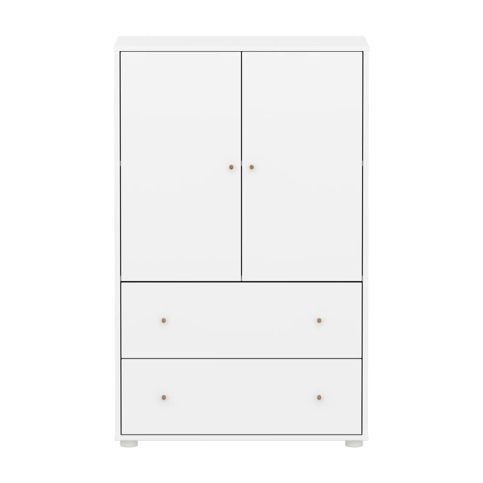 SAGA Cupboard, 2 door & 2 drawer, White CUPBOARD ACTIVE flexa-com.myshopify.com