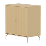 SAGA Cupboard, 2 doors, Sand with grooves CUPBOARD ACTIVE flexa-com.myshopify.com