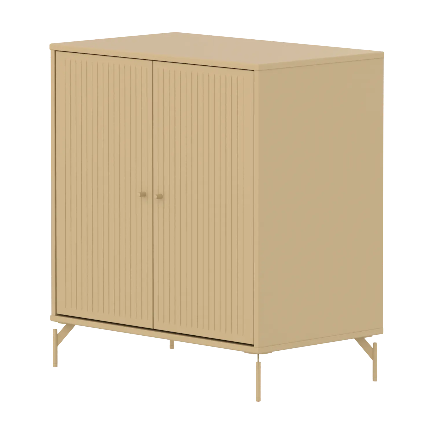 SAGA Cupboard, 2 doors, Sand with grooves CUPBOARD ACTIVE flexa-com.myshopify.com