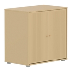 SAGA Cupboard, 2 doors, Sand with grooves CUPBOARD ACTIVE flexa-com.myshopify.com
