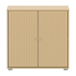 SAGA Cupboard, 2 doors, Sand with grooves CUPBOARD ACTIVE flexa-com.myshopify.com