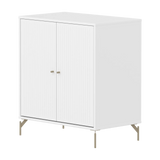 SAGA Cupboard, 2 doors, White with grooves CUPBOARD ACTIVE flexa-com.myshopify.com