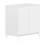SAGA Cupboard, 2 doors, White with grooves CUPBOARD ACTIVE flexa-com.myshopify.com