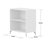 SAGA Shelf unit, 1 shelf, White BOOKCASE ACTIVE flexa-com.myshopify.com