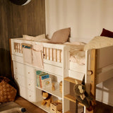 SAGA Shelf unit, 1 shelf, White BOOKCASE ACTIVE flexa-com.myshopify.com