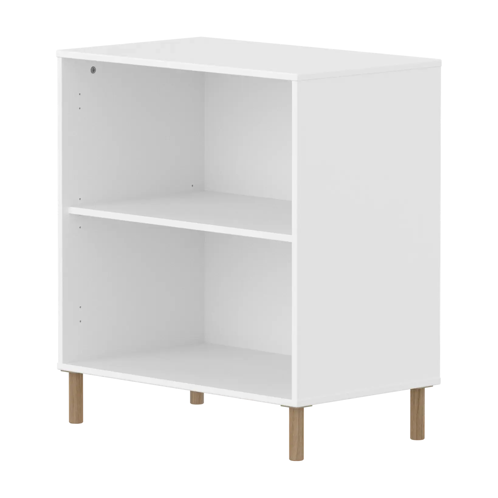 SAGA Shelf unit, 1 shelf, White BOOKCASE ACTIVE flexa-com.myshopify.com