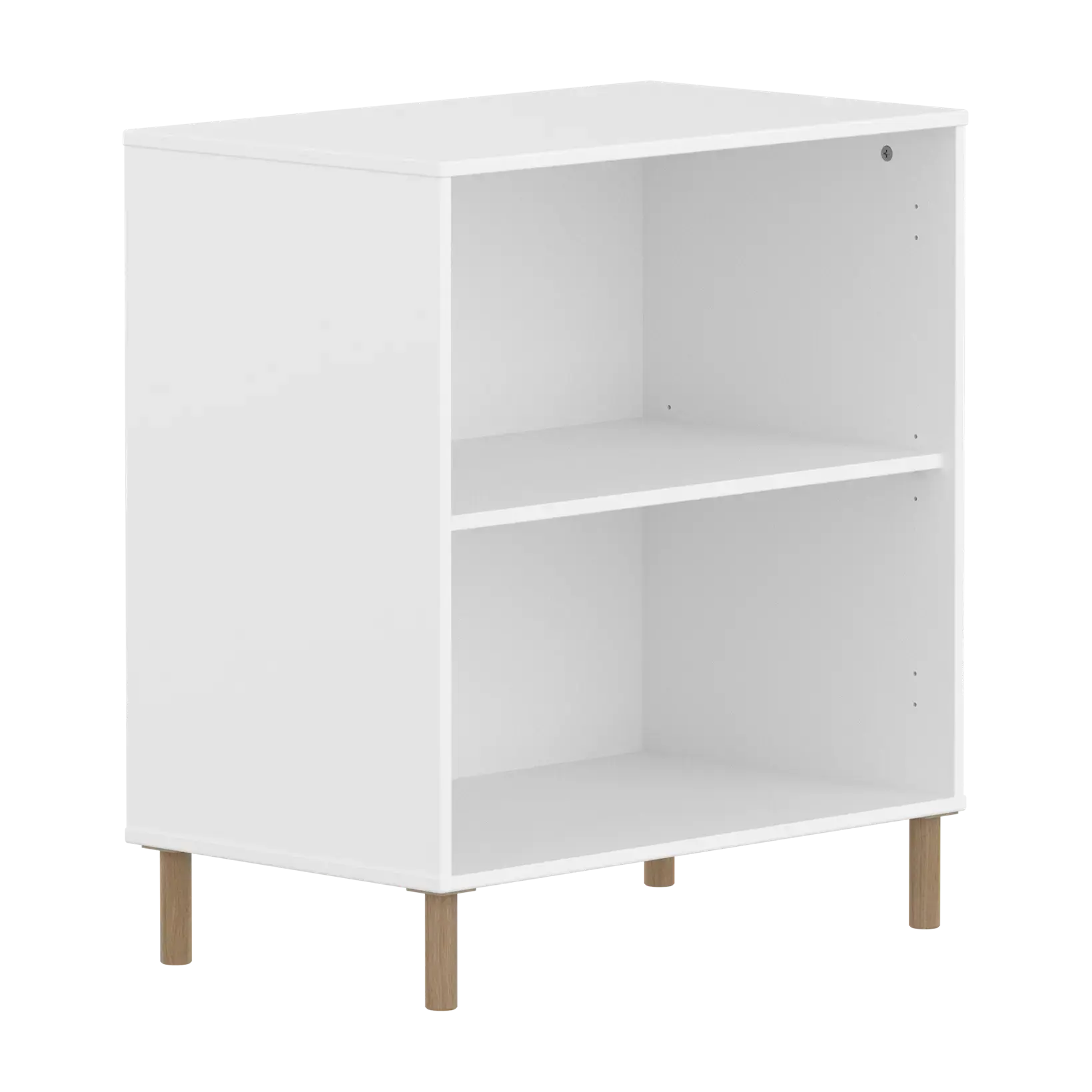 SAGA Shelf unit, 1 shelf, White BOOKCASE ACTIVE flexa-com.myshopify.com