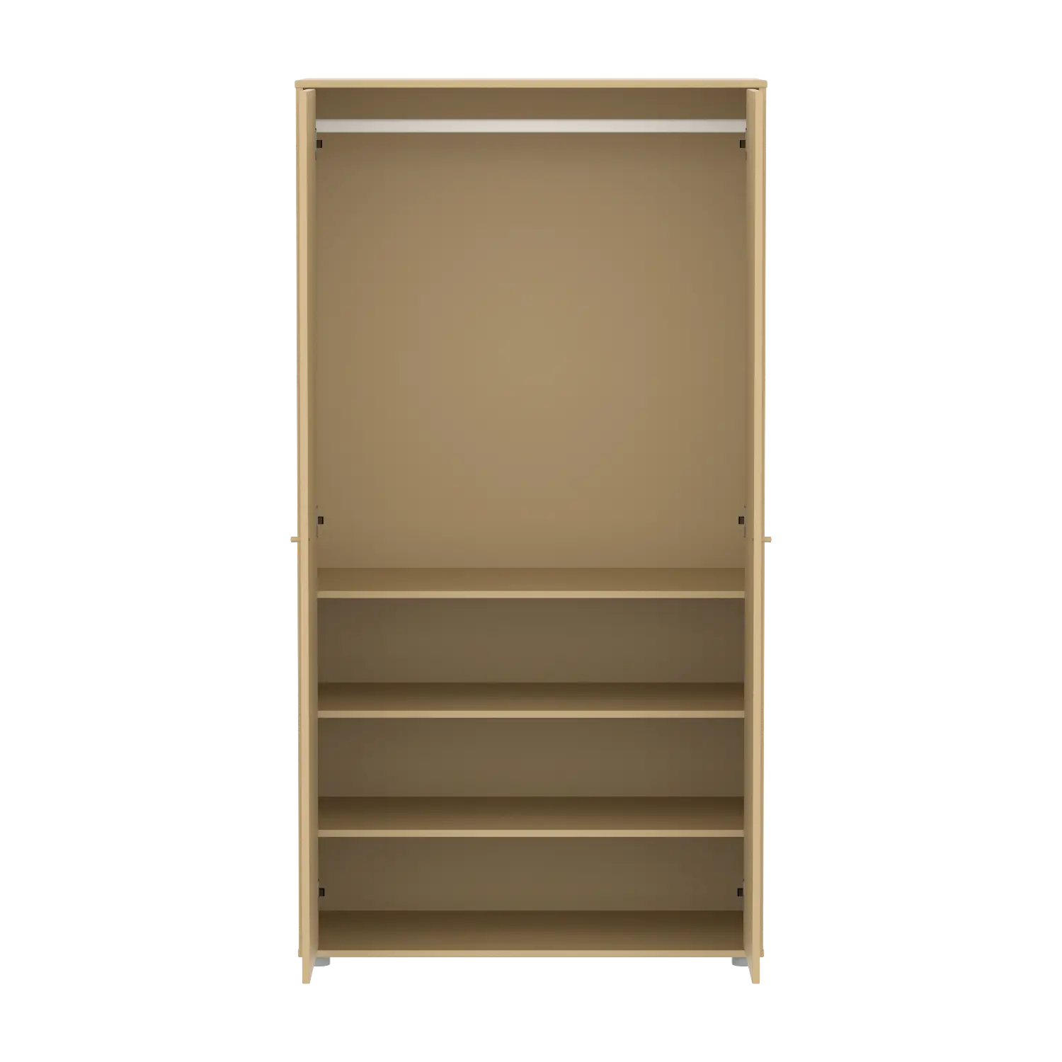 SAGA Wardrobe, 2 door, Sand WARDROBE ACTIVE flexa-com.myshopify.com