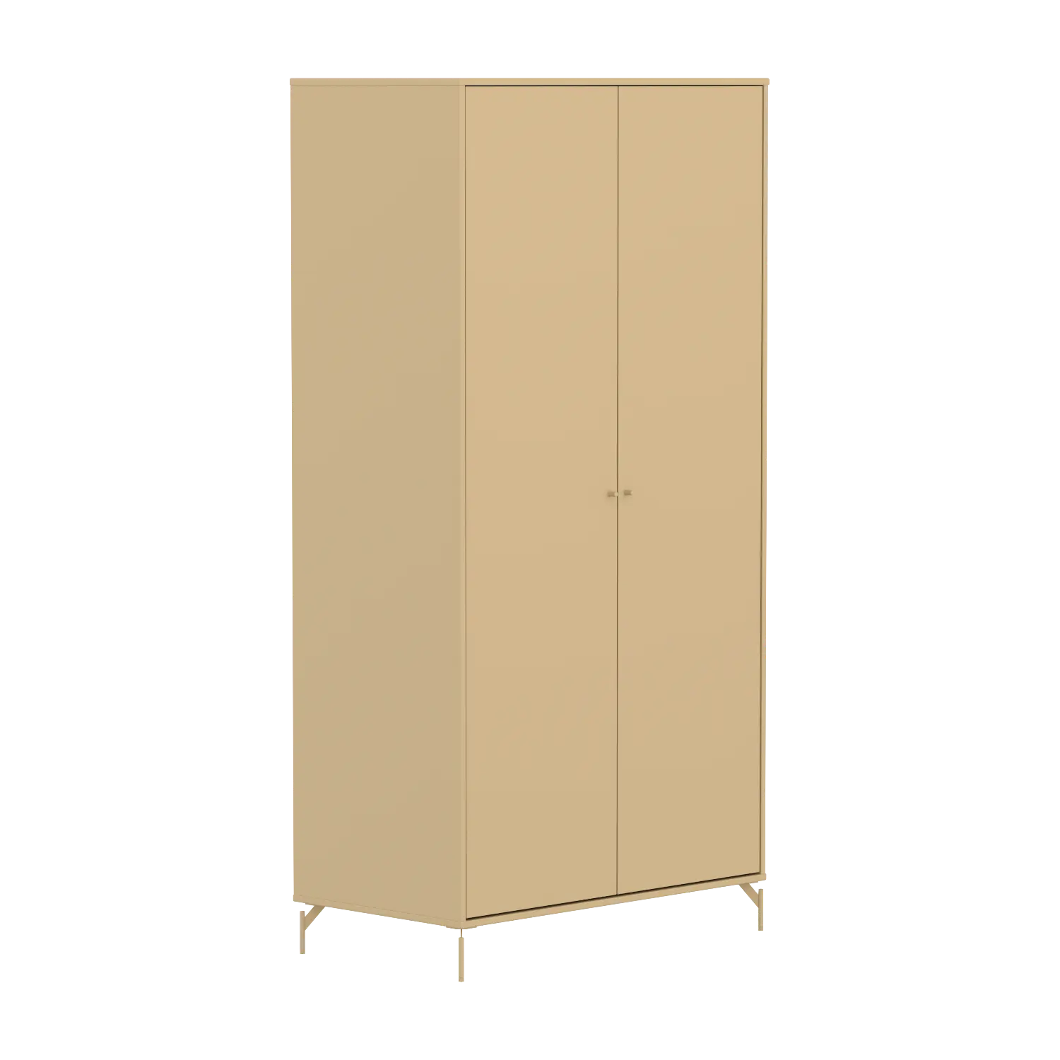 SAGA Wardrobe, 2 door, Sand WARDROBE ACTIVE flexa-com.myshopify.com