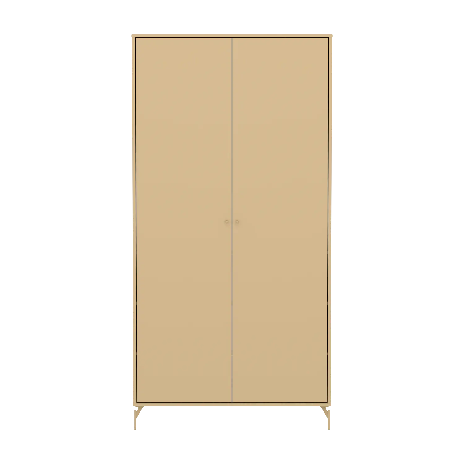 SAGA Wardrobe, 2 door, Sand WARDROBE ACTIVE flexa-com.myshopify.com