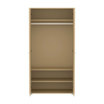 SAGA Wardrobe, 2 door, Sand WARDROBE ACTIVE flexa-com.myshopify.com
