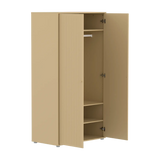 SAGA Wardrobe, 2 door, Sand with grooves WARDROBE ACTIVE flexa-com.myshopify.com