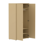 SAGA Wardrobe, 2 door, Sand with grooves WARDROBE _badge_bestseller flexa-com.myshopify.com