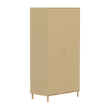 SAGA Wardrobe, 2 door, Sand with grooves WARDROBE _badge_bestseller flexa-com.myshopify.com