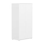 SAGA Wardrobe, 2 door, White with grooves WARDROBE ACTIVE flexa-com.myshopify.com