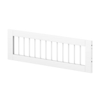 Safety Rail, 1/2, White FLEXA SAFETYRAIL safety-rail-front-for-slide-w-crossbars-f-wht-1-2-200-cm   200 flexa-com.myshopify.com