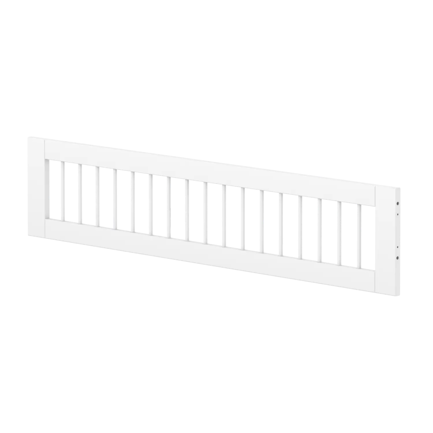Safety Rail, 3/4, White FLEXA SAFETYRAIL safety-rail-front-w-bars-birch-f-wht-3-4-200-cm   200 flexa-com.myshopify.com