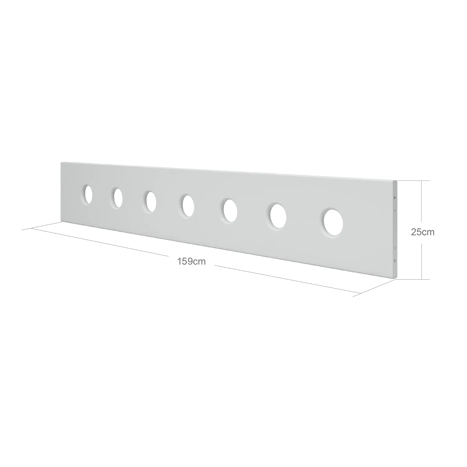 Safety Rail, 3/4, White SAFETYRAIL 200 flexa-com.myshopify.com