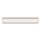 Safety Rail Full-Length, 200 cm, Grey SAFETYRAIL 200 flexa-com.myshopify.com