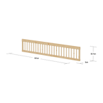 Safety Rail Full-Length, 200 cm, Pine SAFETYRAIL 200 flexa-com.myshopify.com