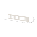 Safety Rail Full-Length, 200 cm, White SAFETYRAIL 200 flexa-com.myshopify.com