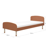 FLEXA Single Bed 90x190, view 3