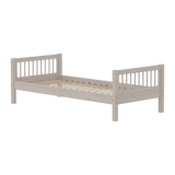 Single Bed, 90x200 cm, Grey SINGLE_BED 200 flexa-com.myshopify.com