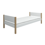 Single Bed, 90x200 cm, White/Oak SINGLE_BED 200 flexa-com.myshopify.com