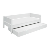 Single Bed with Pull-out Bed, 90x200 cm, White SINGLE_BED 200 flexa-com.myshopify.com